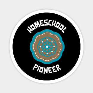 Homeschool Pioneer Magnet